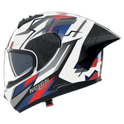 Nolan N60-6 Sport kaciga Corsa bijela / plava / crvena / mat završna obrada 355 