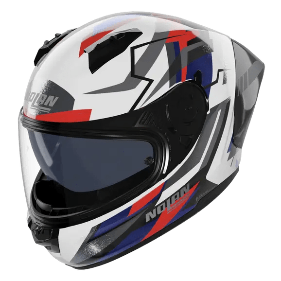 Nolan N60-6 Sport kaciga Corsa bijela / plava / crvena / mat završna obrada 355 