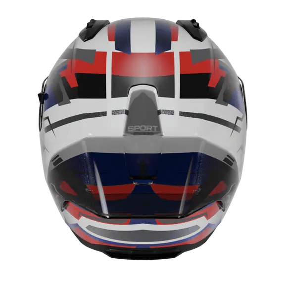 Nolan N60-6 Sport kaciga Corsa bijela / plava / crvena / mat završna obrada 355 
