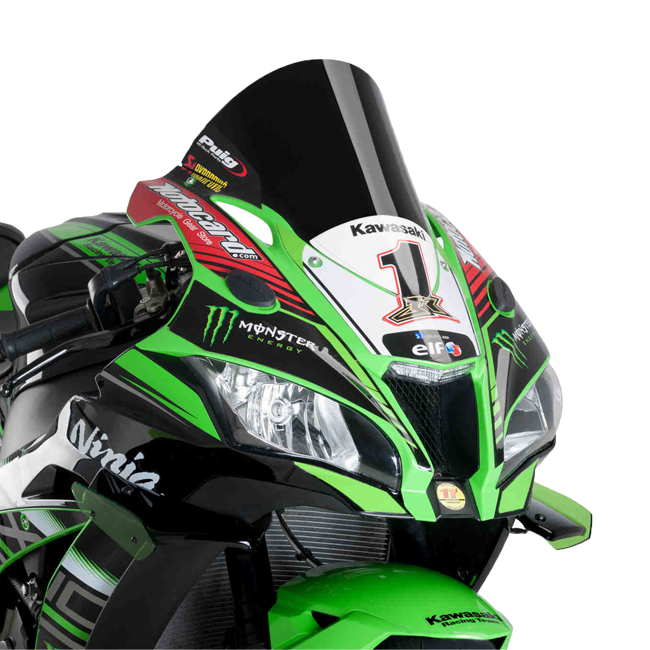 Puig R-Racer vjetrobransko staklo Kawasaki ZX-10 R (16-20) 9849 