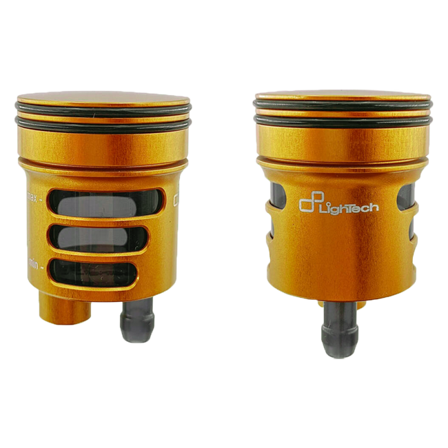 LighTech spremnik za ulje kočnice i spojke 16 cm³ – CNC aluminij, obojen | Univerzalni spremnik za motocikle 