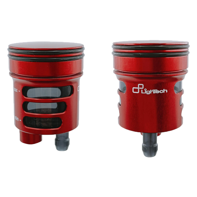 LighTech spremnik za ulje kočnice i spojke 16 cm³ – CNC aluminij, obojen | Univerzalni spremnik za motocikle 