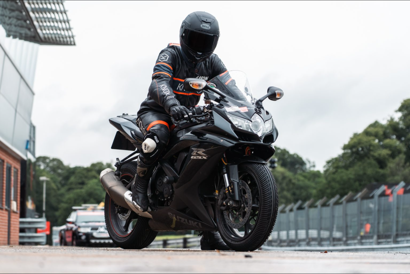 Knox Oulton MK2 Sport kožne rukavice | Muškarci | Crno/Bijelo | 1011352160050 