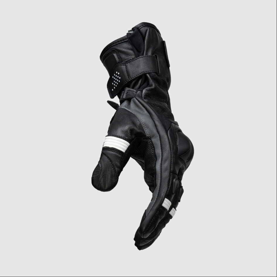 Knox Oulton MK2 Sport kožne rukavice | Muškarci | Crno/Bijelo | 1011352160050 