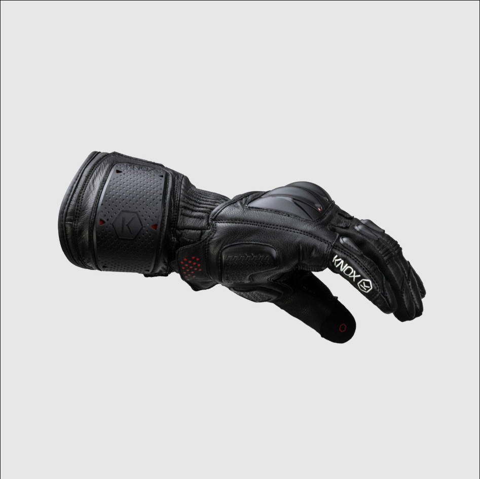 Knox Oulton MK2 Sport kožne rukavice | Muškarci | Crno/Crveno | 1011352110030 
