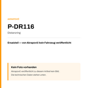 Akrapovic Distanzring P-DR116 — Platzhalter, kein Herstellerfoto verfügbar