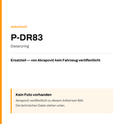 Akrapovic Distanzring P-DR83 — Platzhalter, kein Herstellerfoto verfügbar
