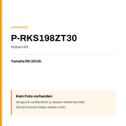 Akrapovic Hülsen-Kit Yamaha R6 (16-16) P-RKS198ZT30 — Platzhalter, kein Herstellerfoto verfügbar