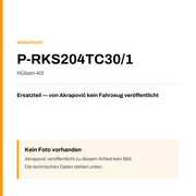Akrapovic Hülsen-Kit P-RKS204TC30/1 — Platzhalter, kein Herstellerfoto verfügbar