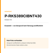 Akrapovic Hülsen-Kit P-RKS389CIBNT430 — Platzhalter, kein Herstellerfoto verfügbar