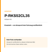 Akrapovic Hülsen-Kit P-RKS52CL35 — Platzhalter, kein Herstellerfoto verfügbar