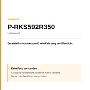 Akrapovic Hülsen-Kit P-RKS592R350 — Platzhalter, kein Herstellerfoto verfügbar