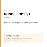 Akrapovic Hülsen-Kit P-RKS63CD35/1 — Platzhalter, kein Herstellerfoto verfügbar
