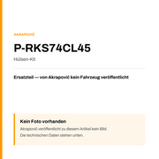 Akrapovic Hülsen-Kit P-RKS74CL45 — Platzhalter, kein Herstellerfoto verfügbar