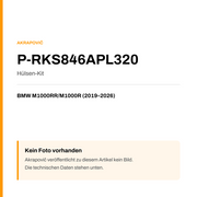 Akrapovic Hülsen-Kit BMW M1000RR / M1000R (19-26) P-RKS846APL320 — Platzhalter, kein Herstellerfoto verfügbar