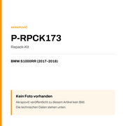 Akrapovic Repack-Kit BMW S1000RR (17-18) P-RPCK173 — Platzhalter, kein Herstellerfoto verfügbar