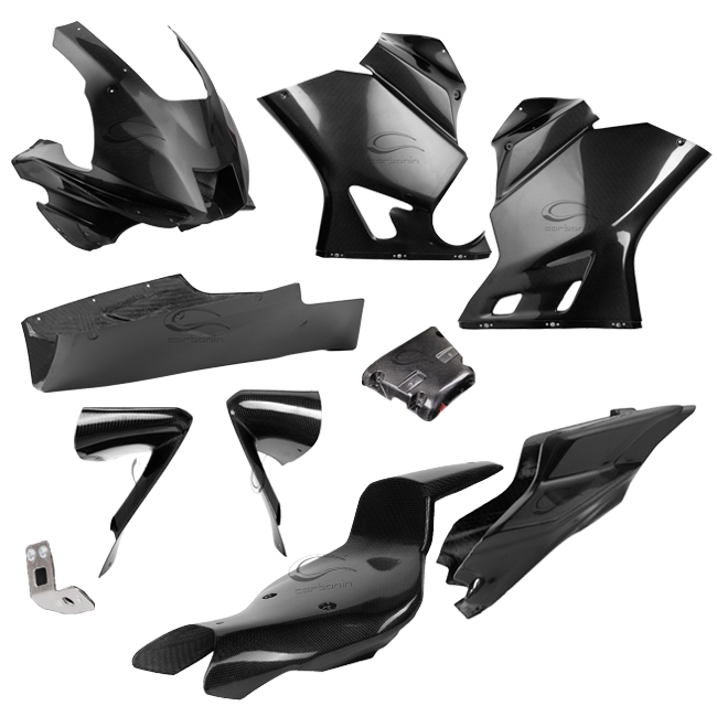 Komplettes Verkleidungsset Carbon Yamaha R9 (24-26) Carbonin