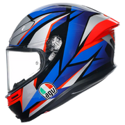 AGV K6 S kaciga Slashcut Crna/Plava/Crvena | 2118395001015 