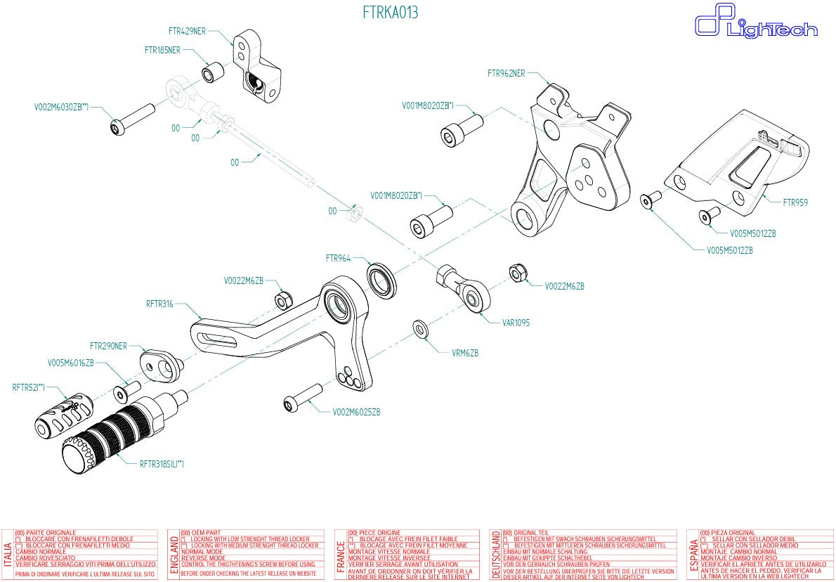 Sustav ispuha Track-Use LighTech Kawasaki Ninja 400 (18-23) FTRKA013 