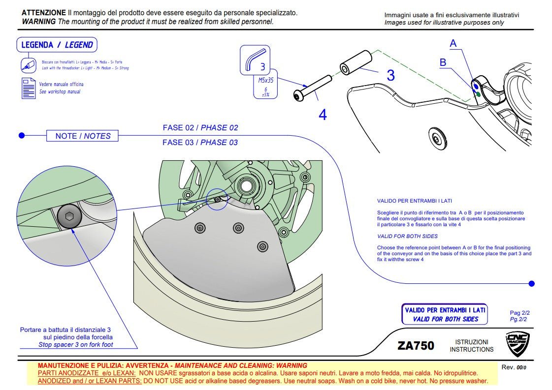 Karbon hladnjaci kočionih čeljusti GP Air Ducts Evo Ducati Panigale 1199/S/R (12-17) ZA750Y 