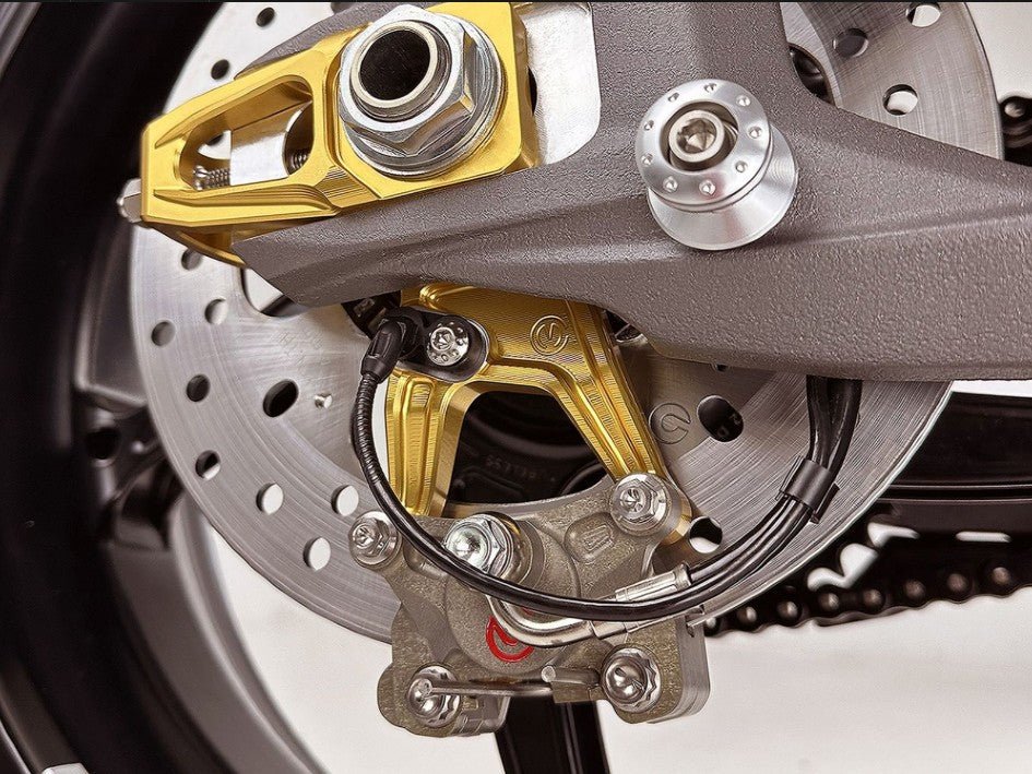 Set napinjača lanca s držačem kočionog klina i Brembo P2-24 64mm X206001 Motocorse Ducati Panigale V4/S (25-26) 