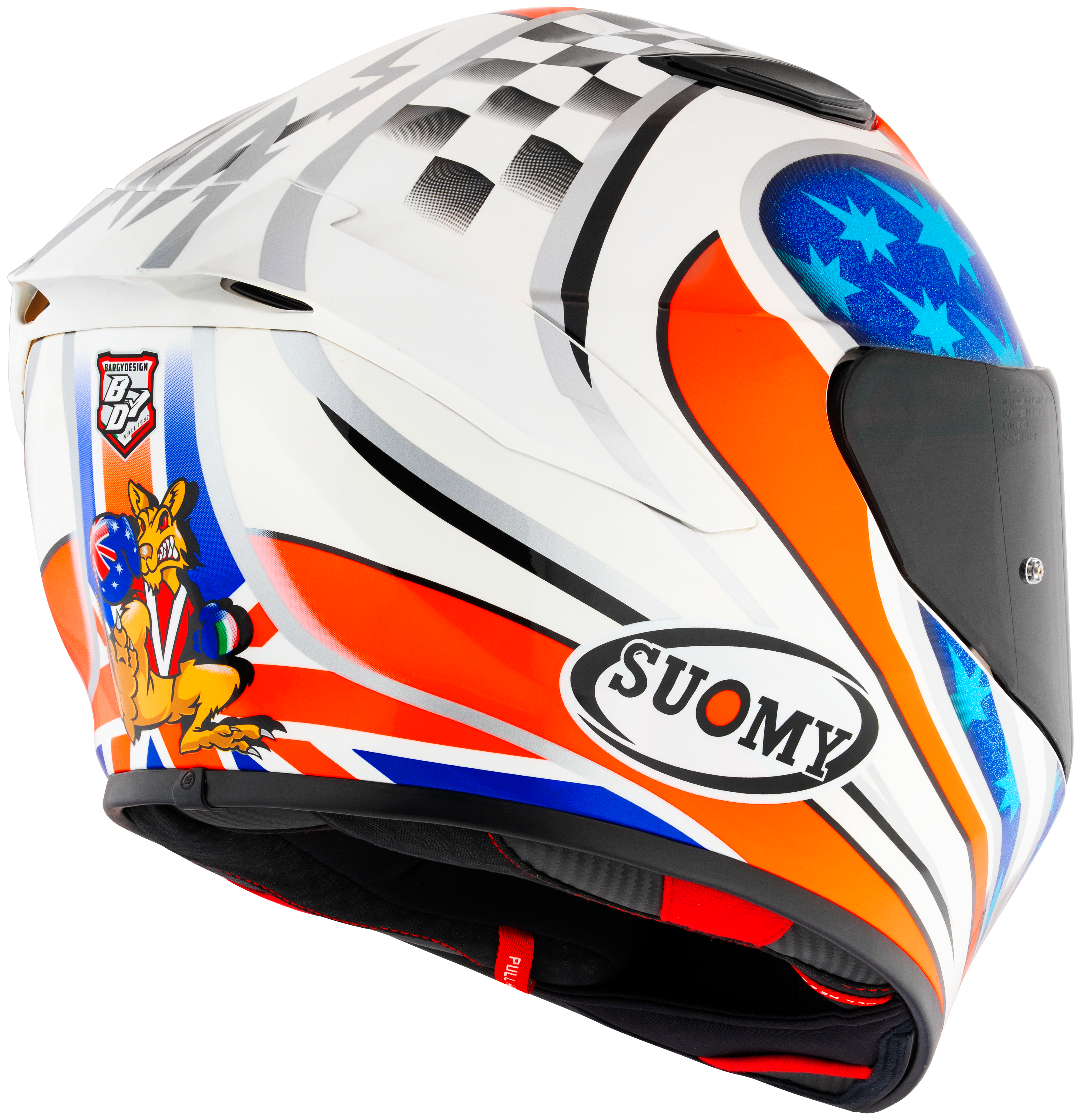 Suomy Track-1 kaciga Troy Bayliss 2002 Replica K6T10018 