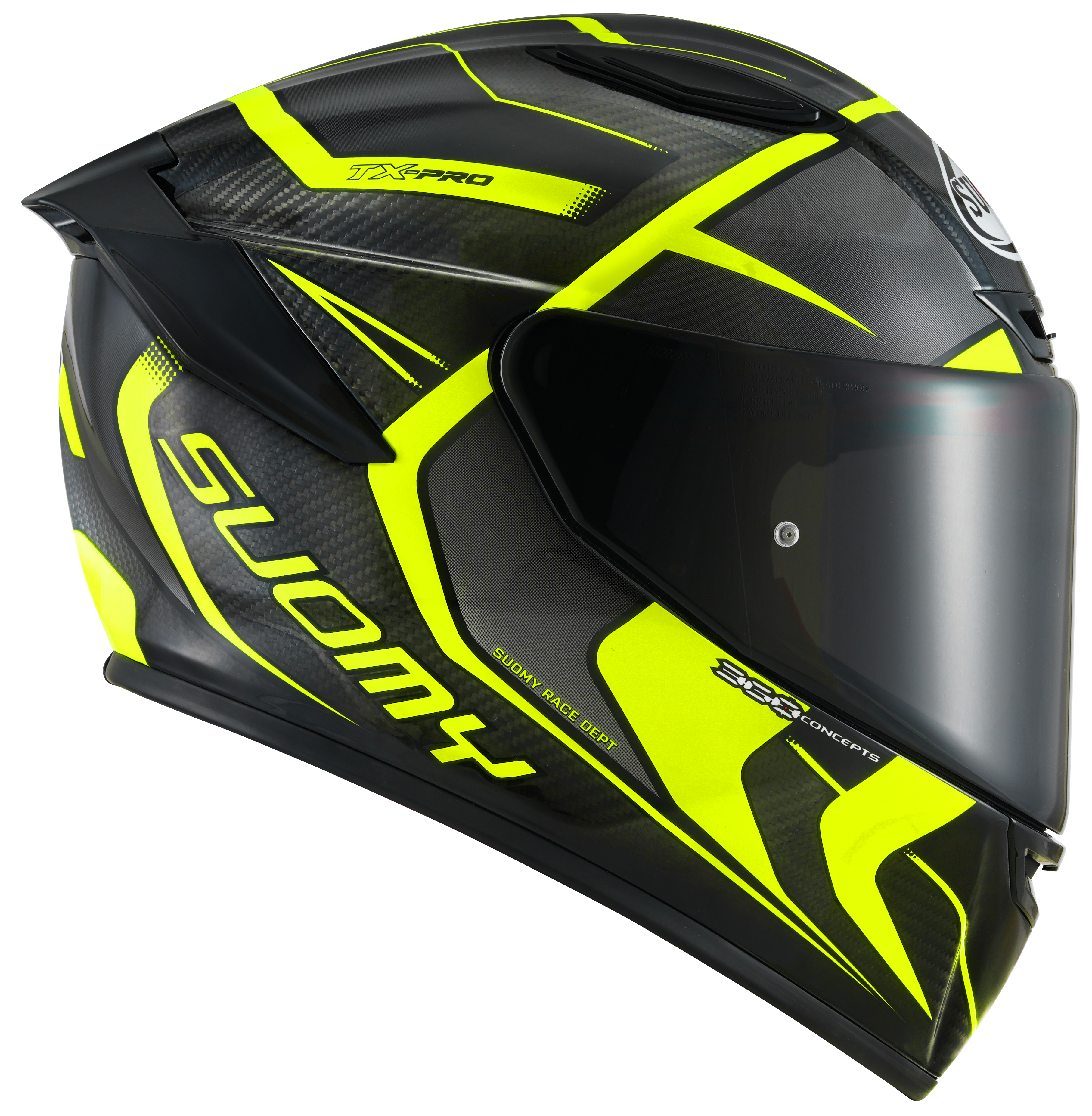 Suomy TX-Pro kaciga Carbon Advance Žuta Fluo K6TX0005 