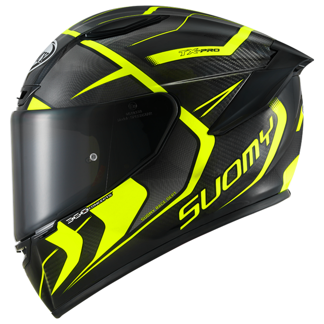 Suomy TX-Pro kaciga Carbon Advance Žuta Fluo K6TX0005 