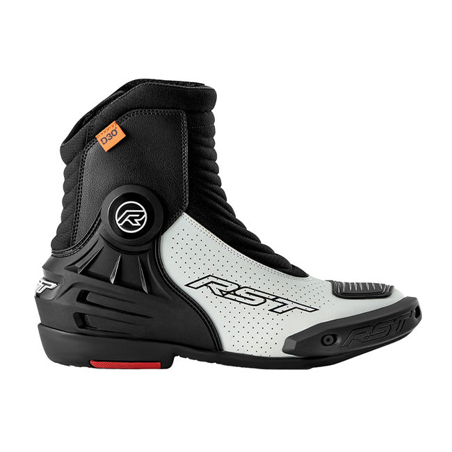 RST Tractech EVO D3O kratke motociklističke čizme | Muškarci | Bijelo/Crno | 103697 
