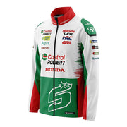 LCR Honda Racing Team Johann Zarco #5 replika 2026 muške zip dukserice IXON 