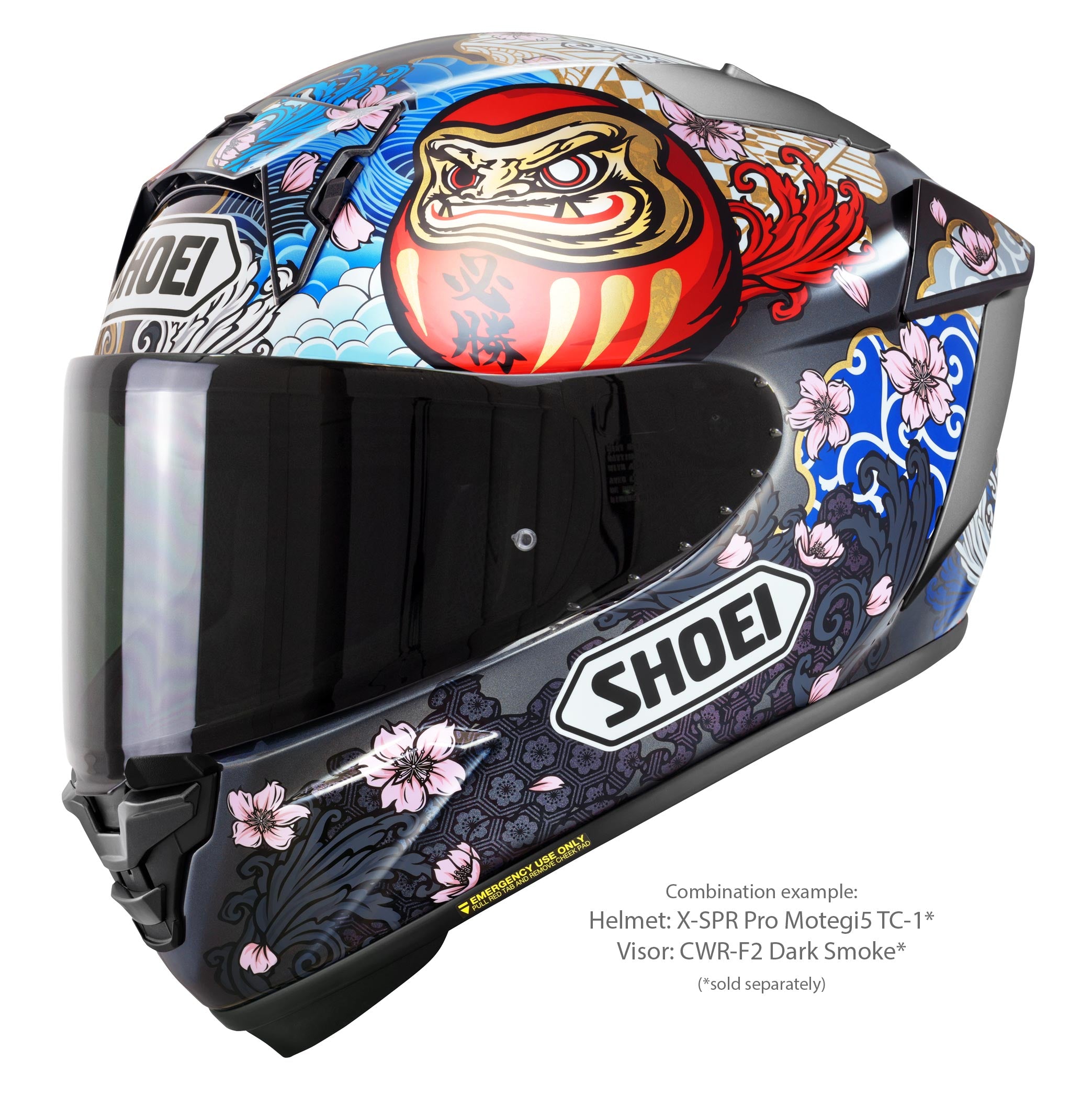 Shoei X-SPR PRO kaciga Márquez Motegi5 TC-1 - Marc Márquez Motegi 2024 replika 