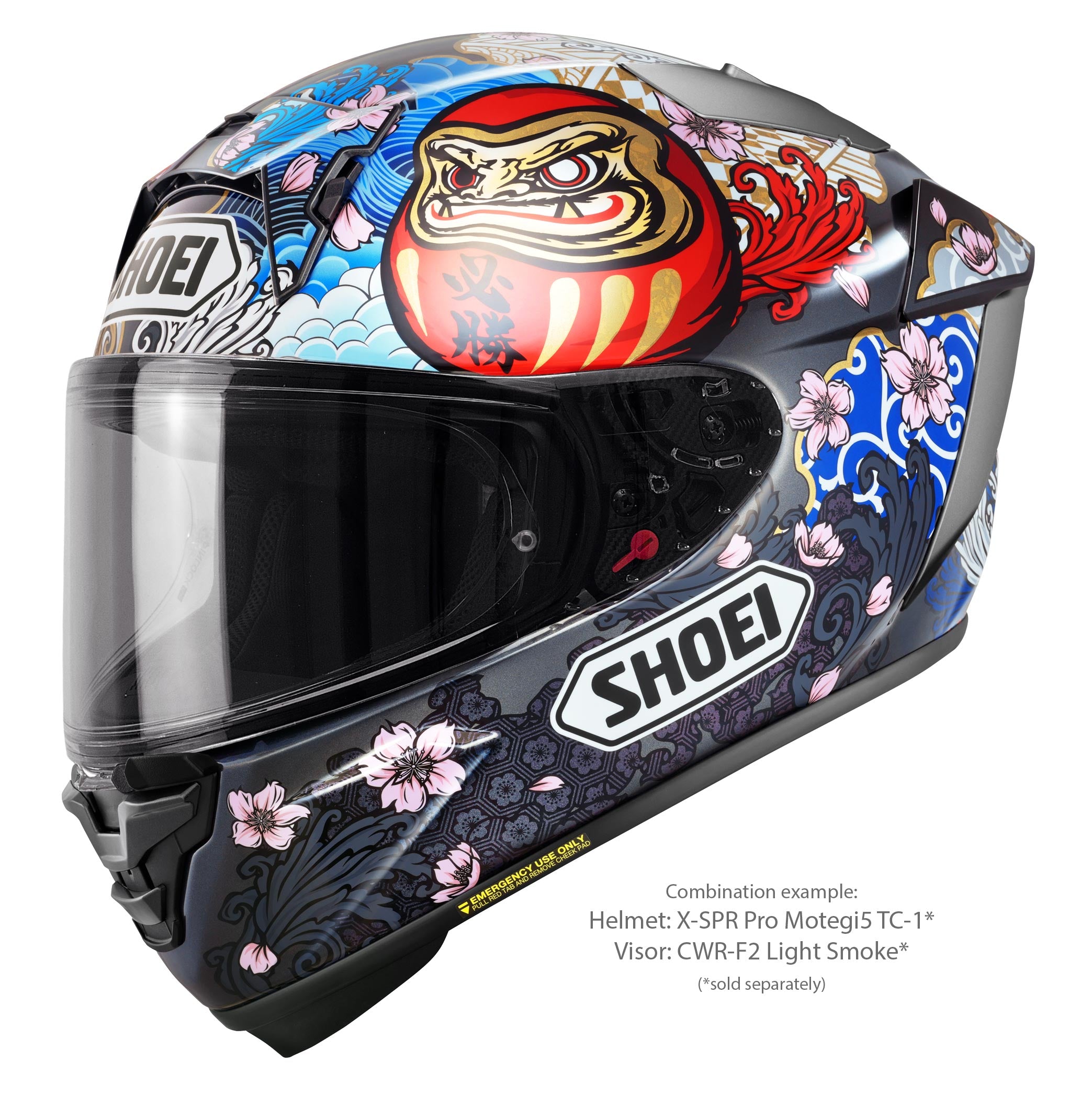Shoei X-SPR PRO kaciga Márquez Motegi5 TC-1 - Marc Márquez Motegi 2024 replika 