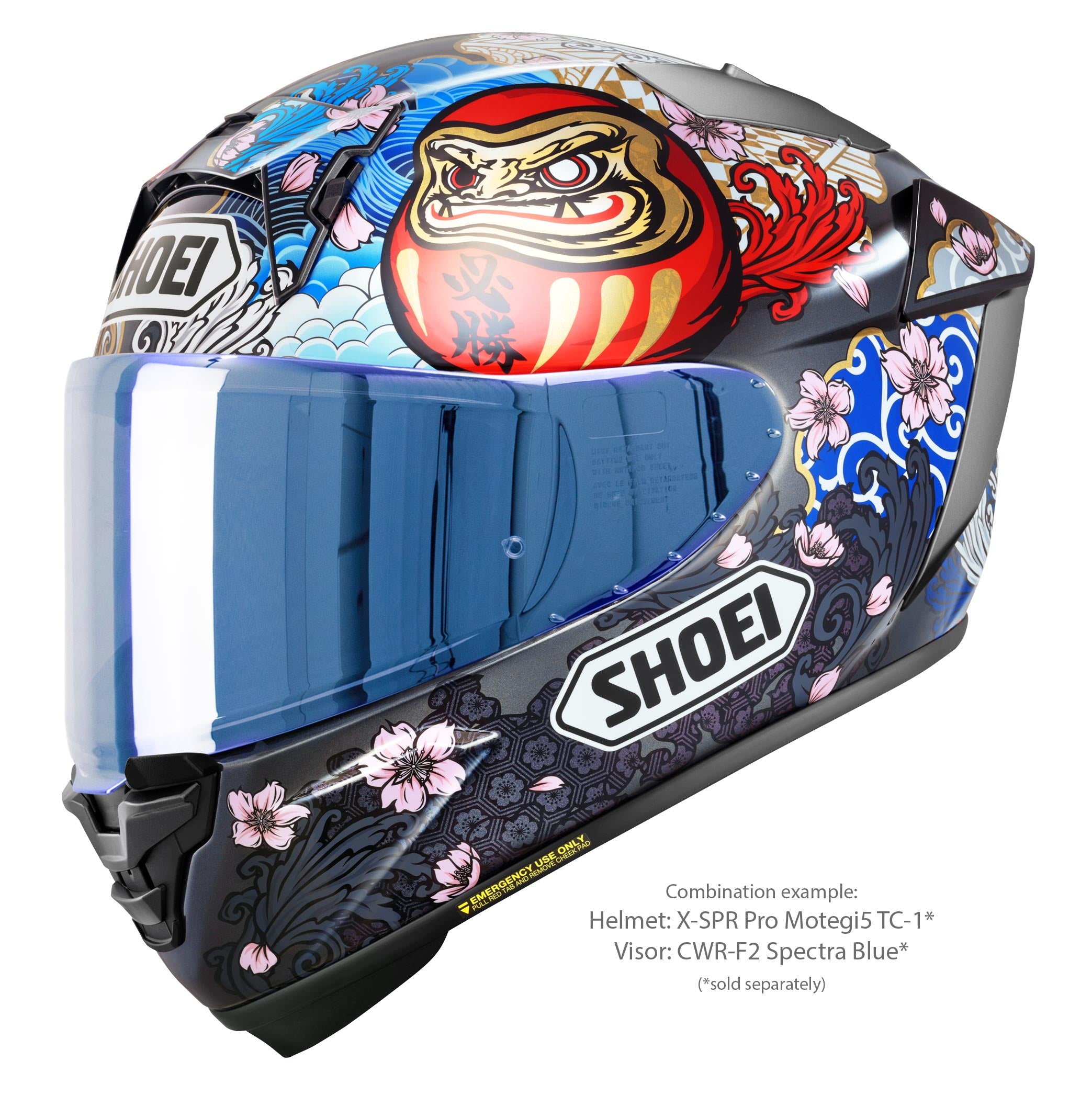 Shoei X-SPR PRO kaciga Márquez Motegi5 TC-1 - Marc Márquez Motegi 2024 replika 