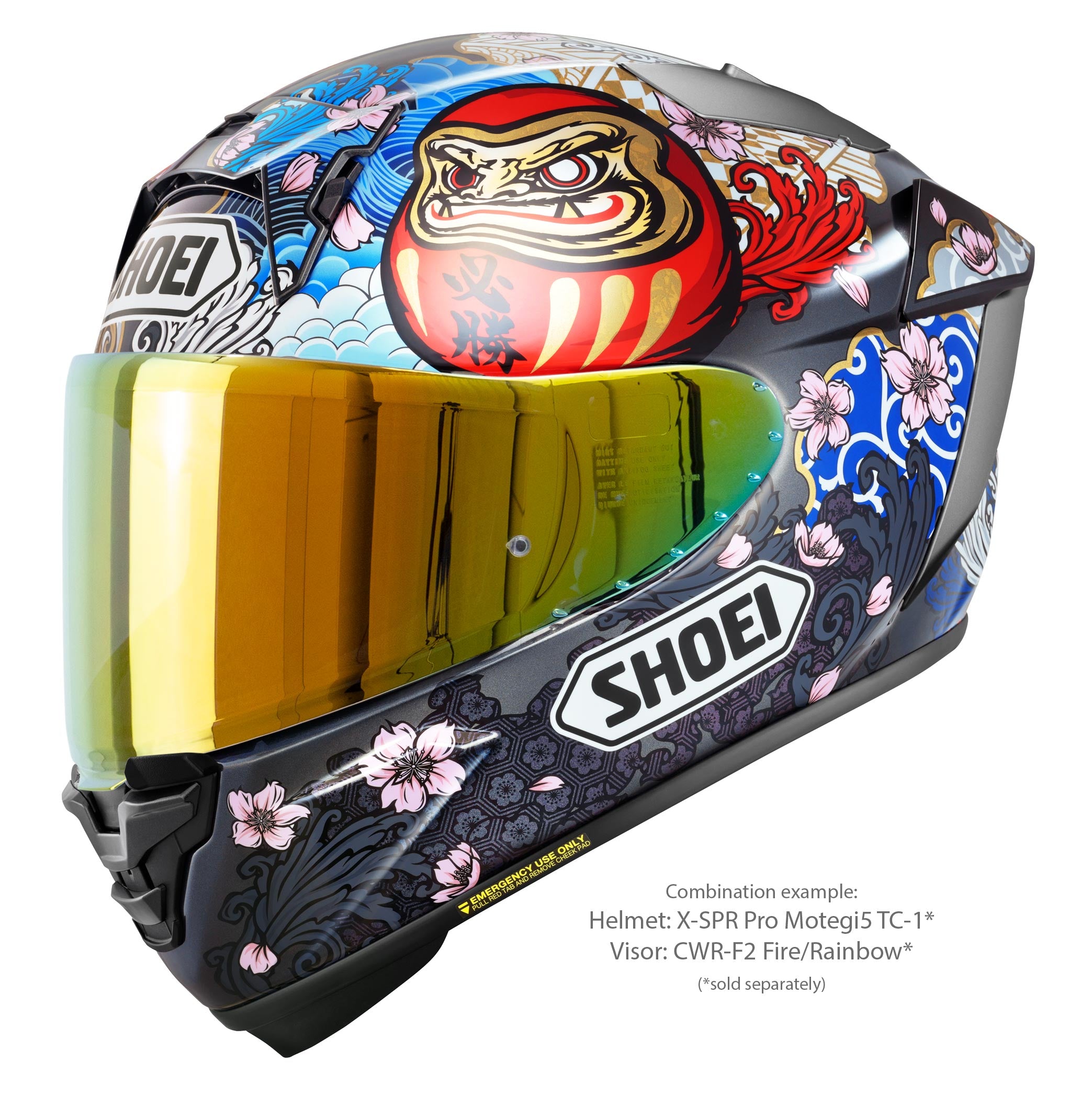 Shoei X-SPR PRO kaciga Márquez Motegi5 TC-1 - Marc Márquez Motegi 2024 replika 