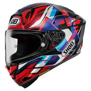 Shoei X-SPR PRO kaciga Valion TC-10 Crvena / Plava / Ljubičasta 