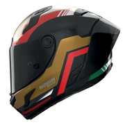 Nolan X-804 RS kaciga Ultra Carbon Piega Gold/Crvena/Zelena 367 