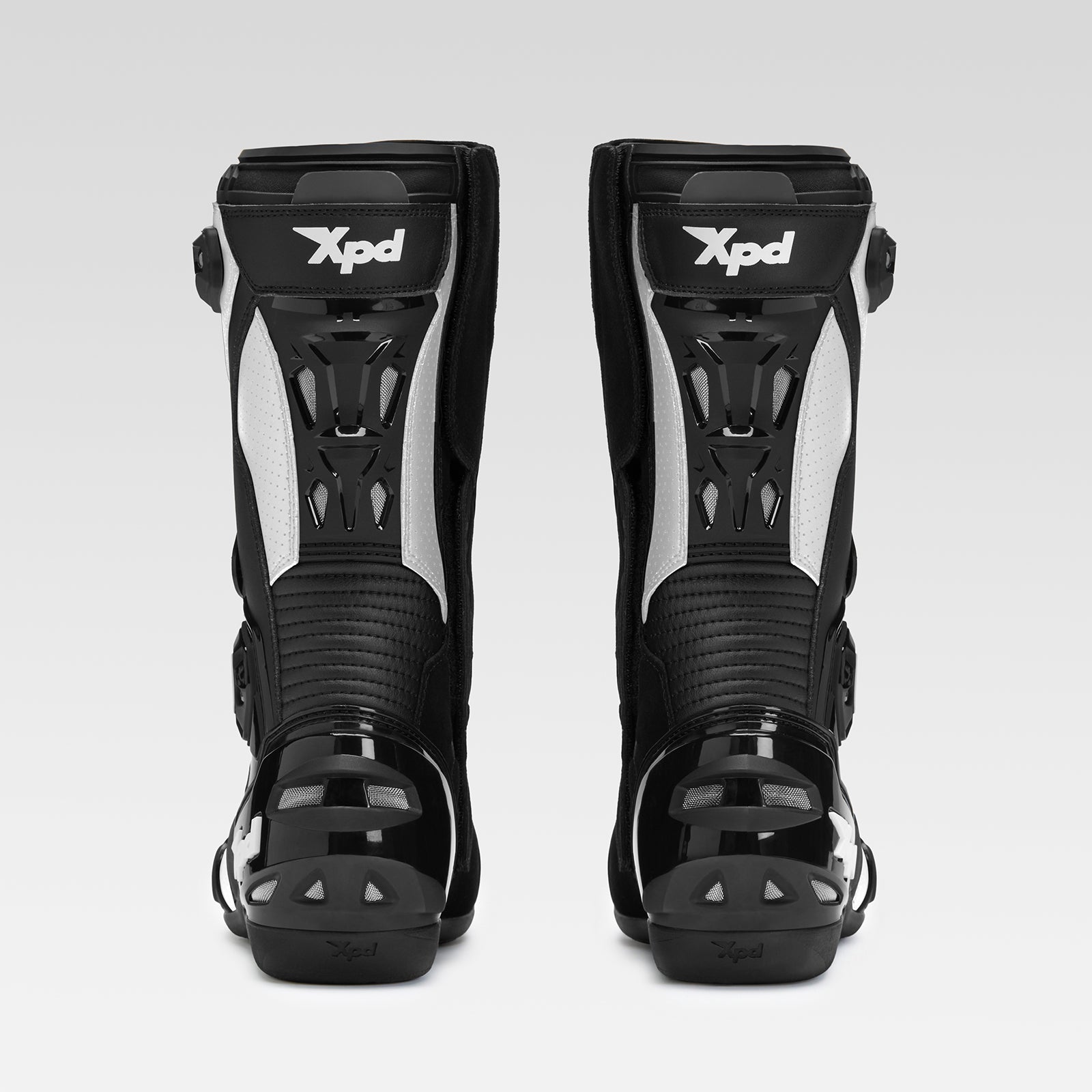 XPD XP6-S motociklističke čizme | Muške | Bijela/Crna 