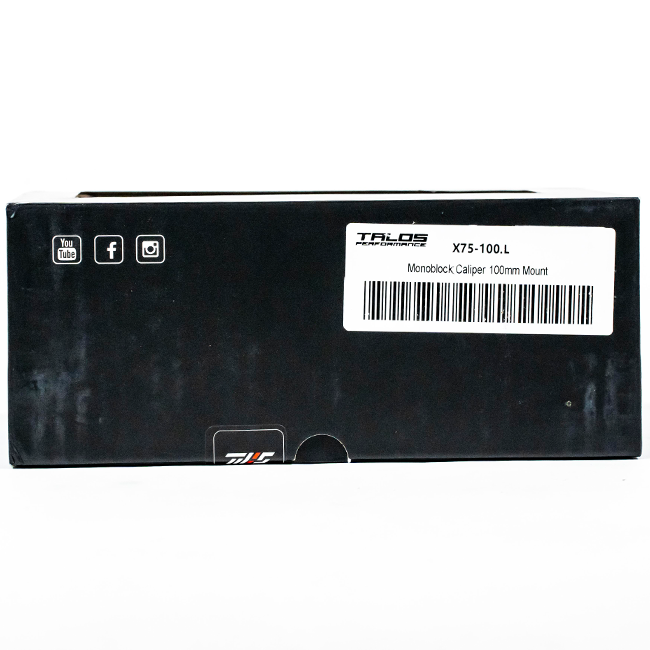 Talos X75 SBK Racing Monoblock P4 32/36 100mm kočiona čeljust sprijeda lijevo | X75.100.HD.L 