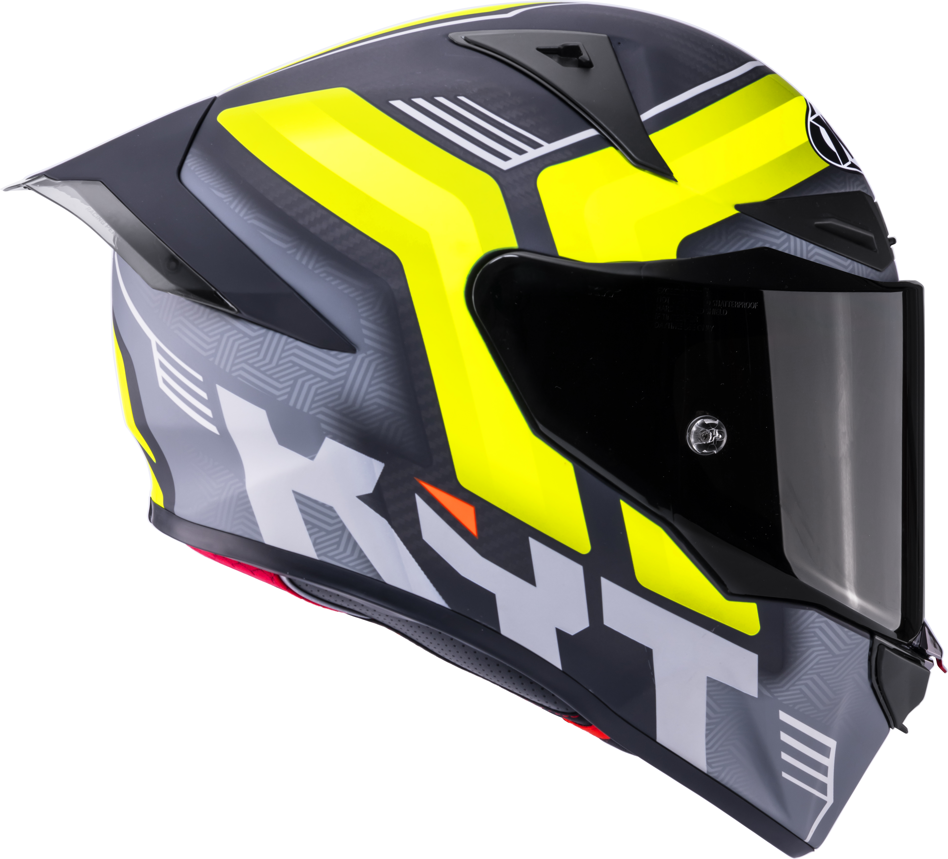 KYT R1R Racing kaciga Carbon Accelerator Žuta Y6R10010 