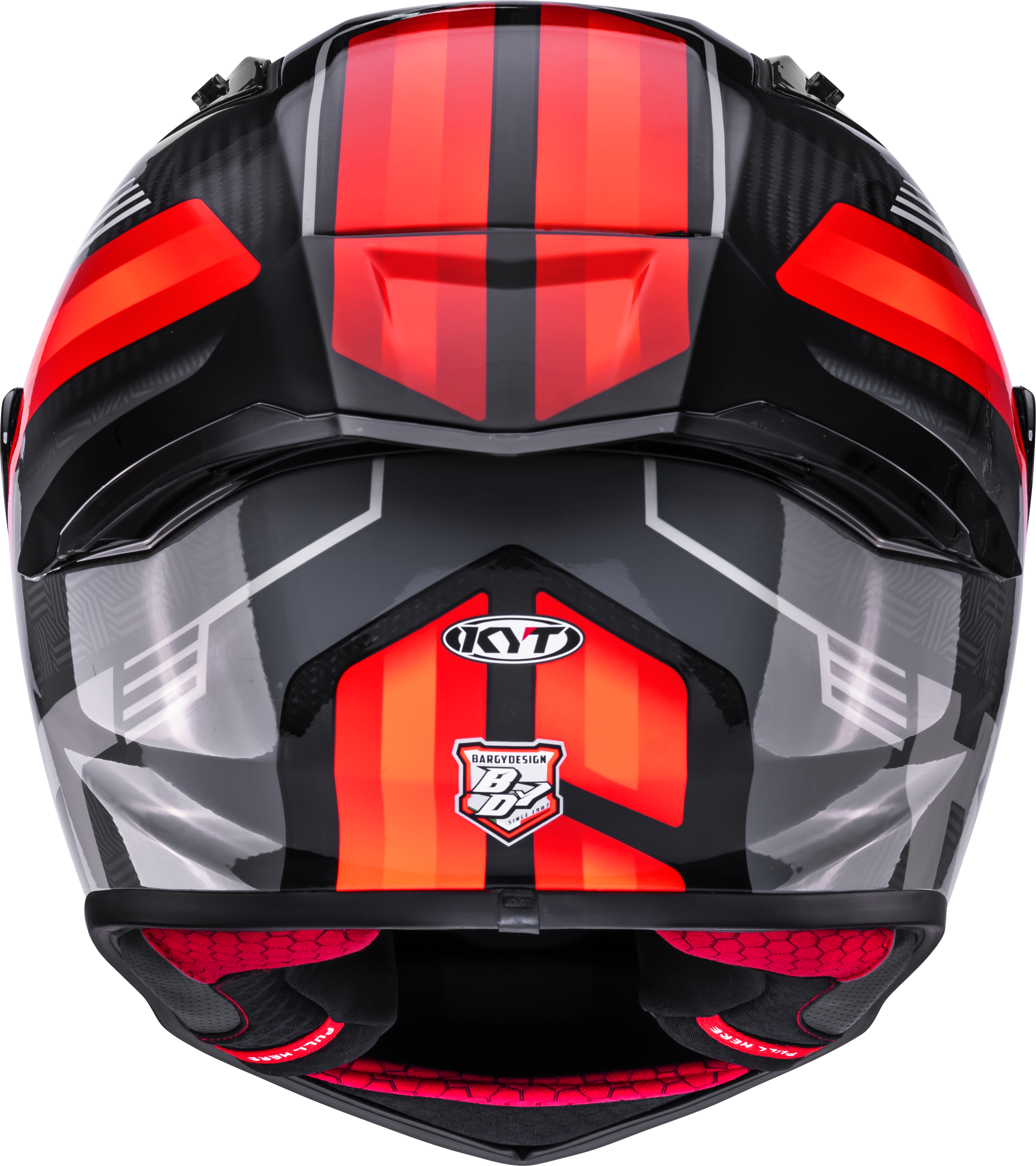 KYT R1R Racing kaciga Carbon Accelerator Crvena Y6R10003 