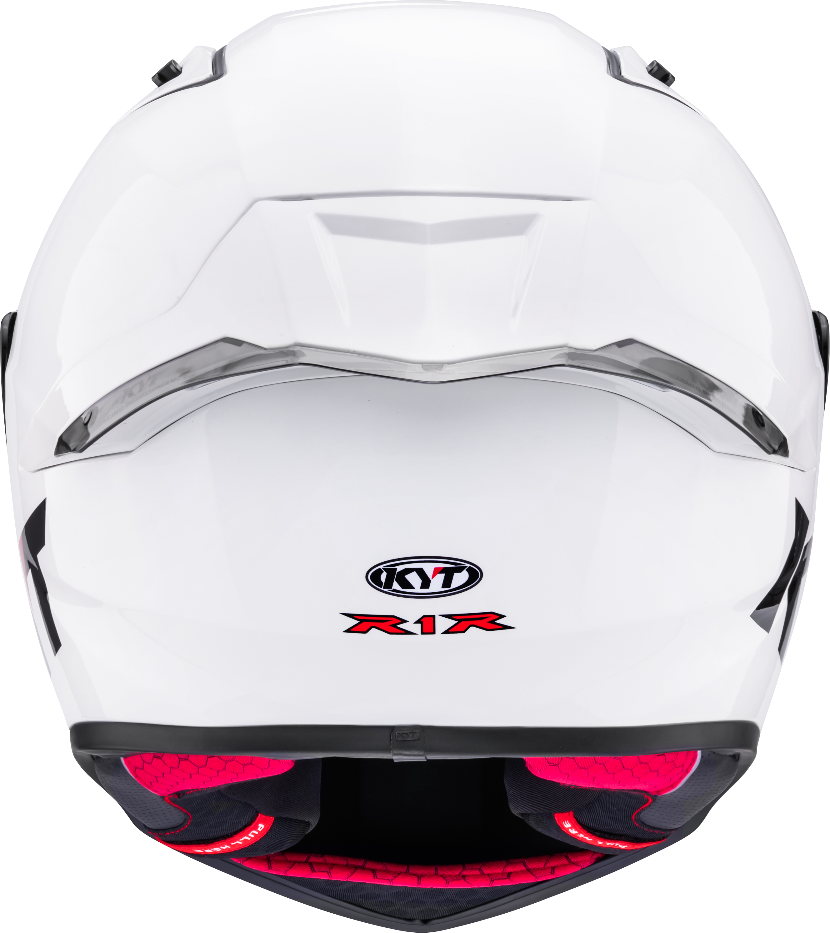 KYT R1R Racing kaciga Plain bijela sjaj Y6R100W3 
