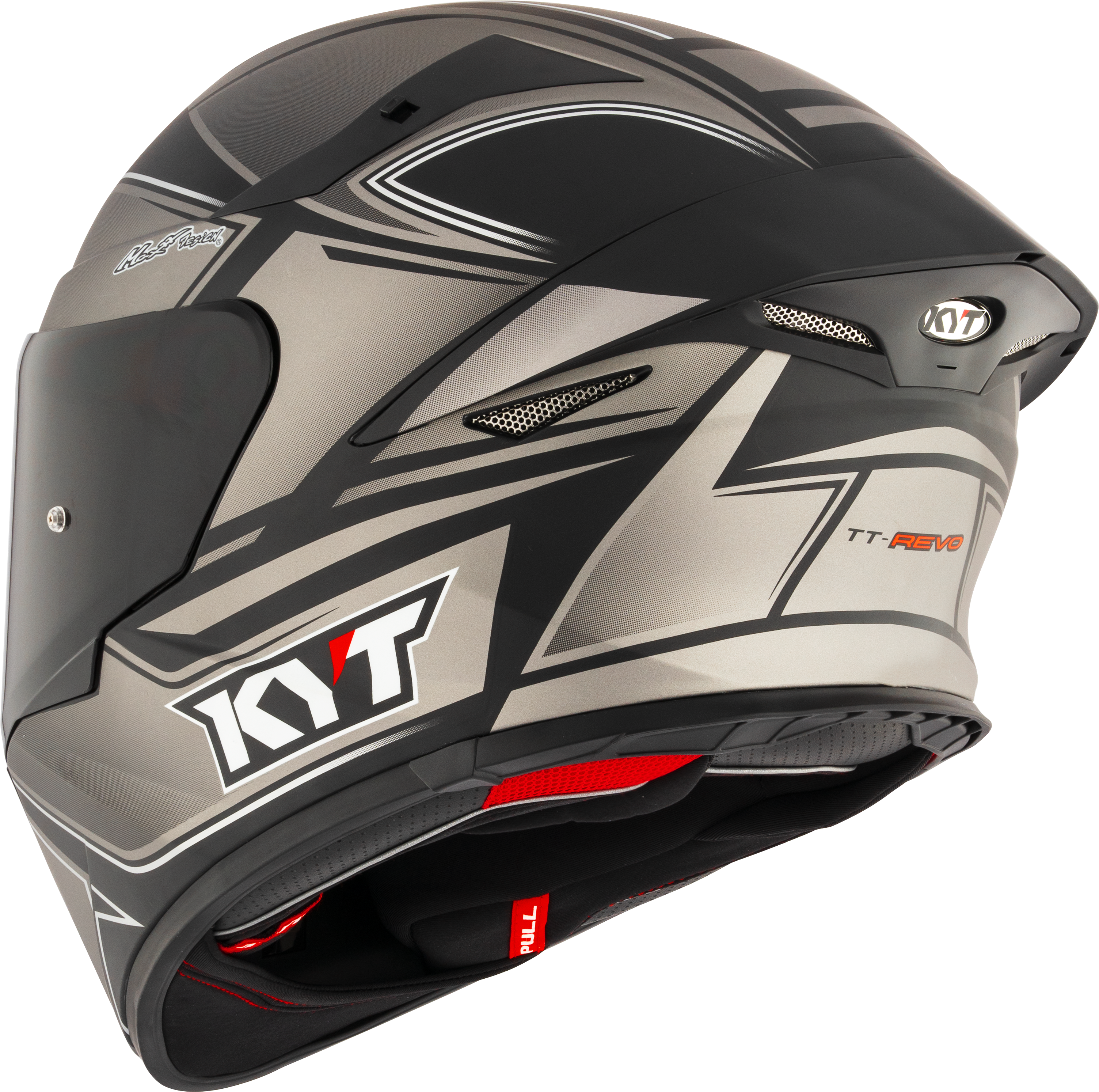 KYT TT-Revo kaciga turist Matt Cool Grey Y6TR0013 