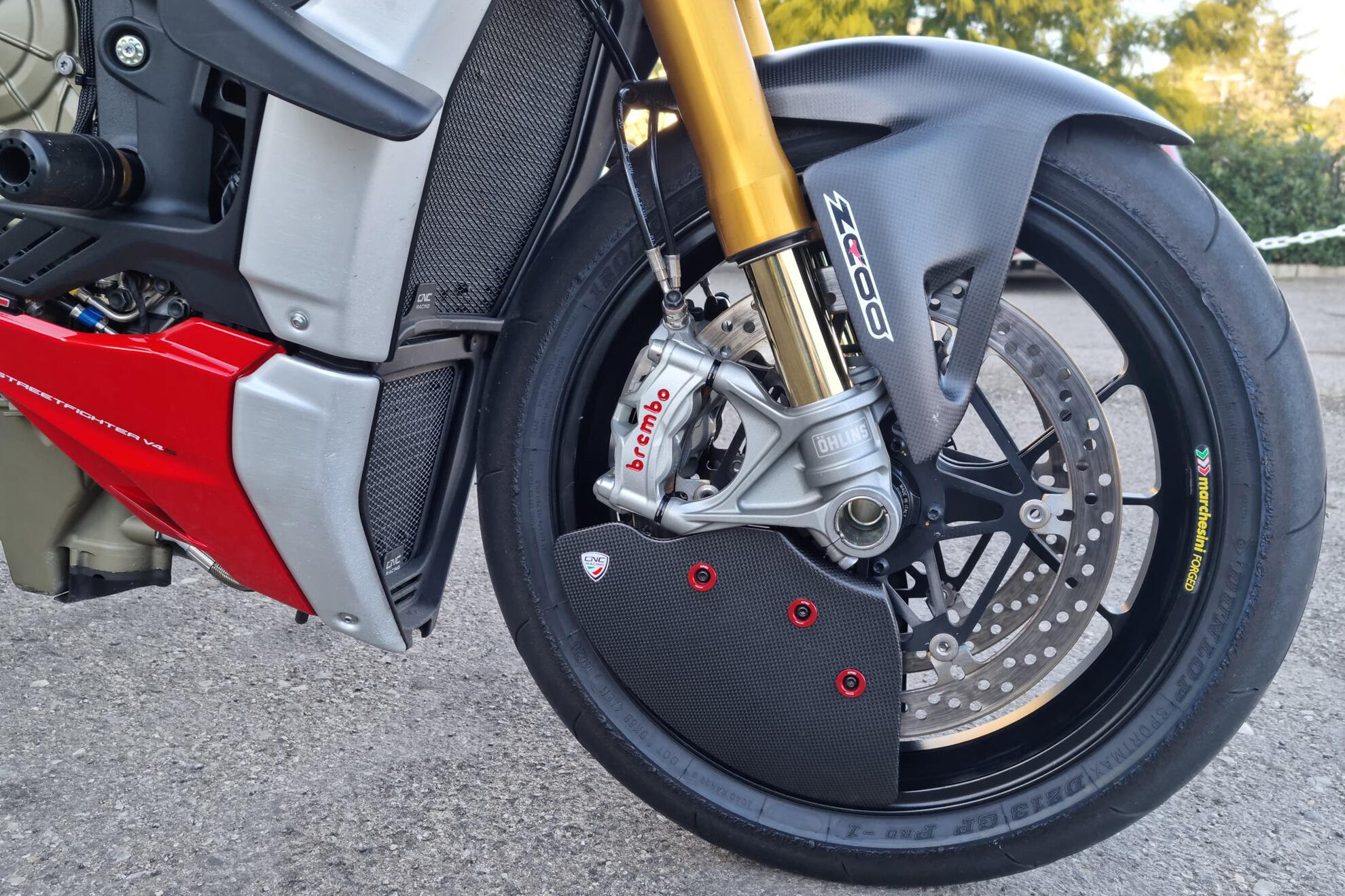 Karbon hladnjaci kočionih čeljusti GP Air Ducts Evo Ducati Panigale 1199/S/R (12-17) ZA750Y 