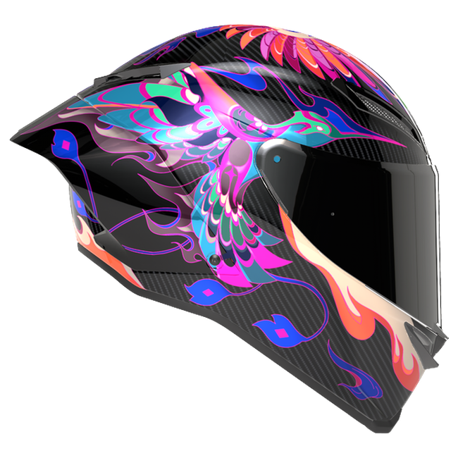 AGV Pista GP RR S Battito Iridium Integral-Rennhelm, Seitenansicht