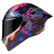 AGV Pista GP RR S Battito Iridium Integral-Rennhelm, Dreiviertelansicht von vorn