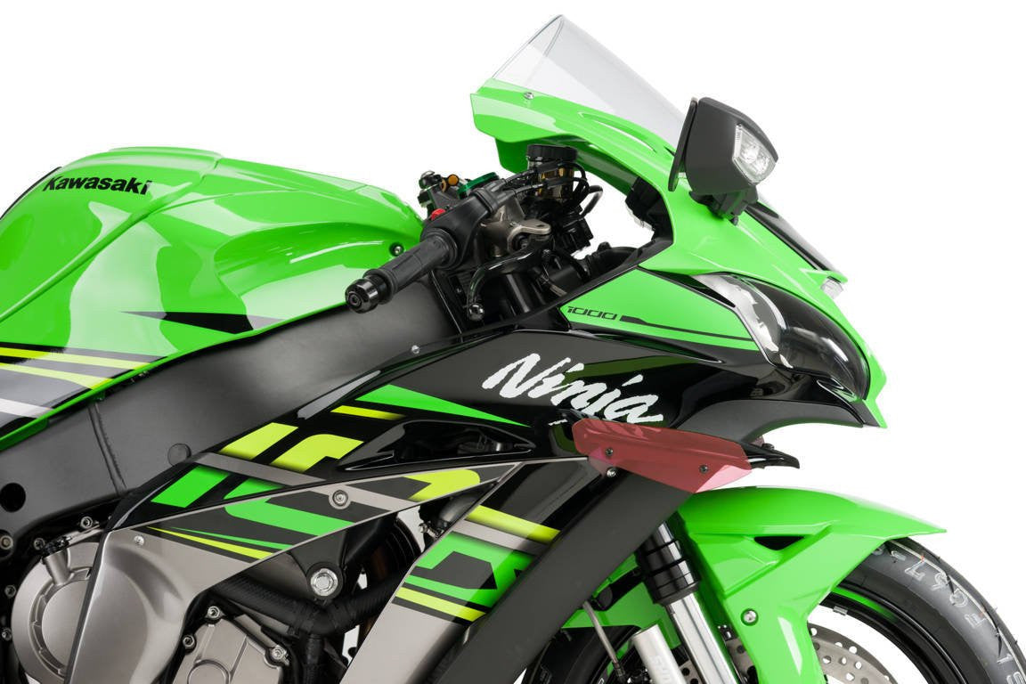 Puig Winglets Spoiler Downforce Kawasaki ZX-10 R/RR (11-20) 9882 