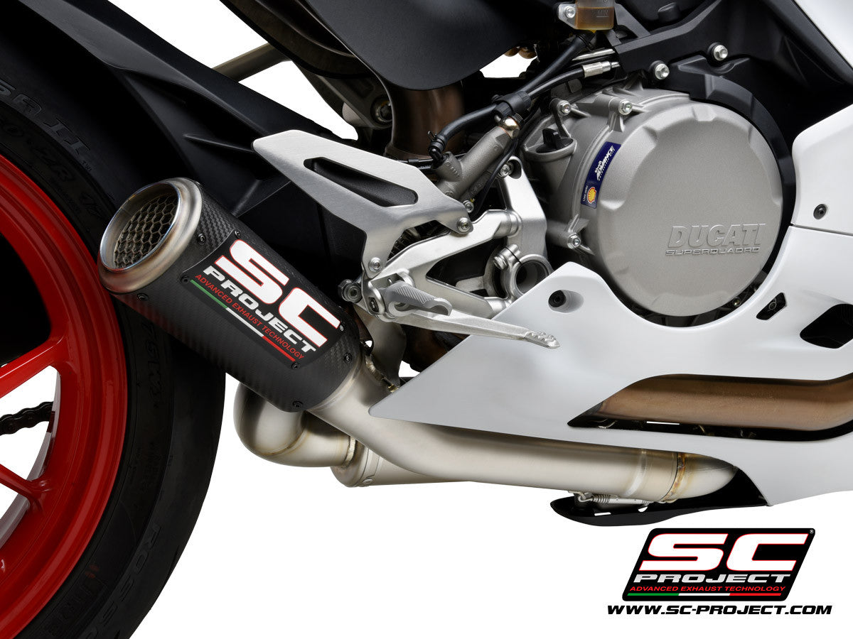 SC-Project Polu-kompletni sustav CR-T Ducati Panigale V2 955 (20-24) D35A-LT69CR 
