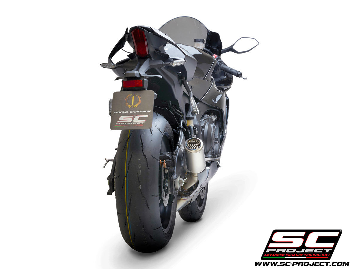 SC-Project Slip-On CR-T Yamaha YZF-R1/M RN49 (17-19) Y11B-T36 