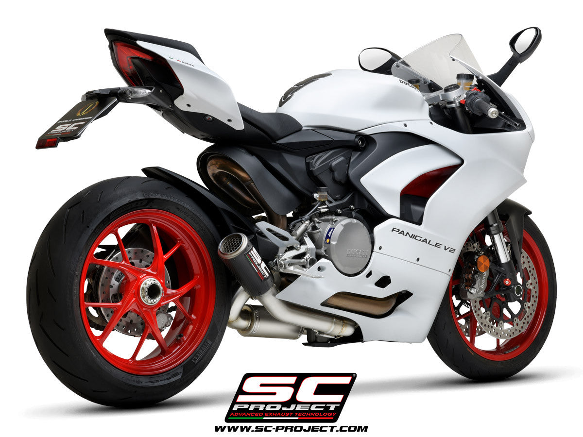 SC-Project Polu-kompletni sustav CR-T Ducati Panigale V2 955 (20-24) D35A-LT69CR 