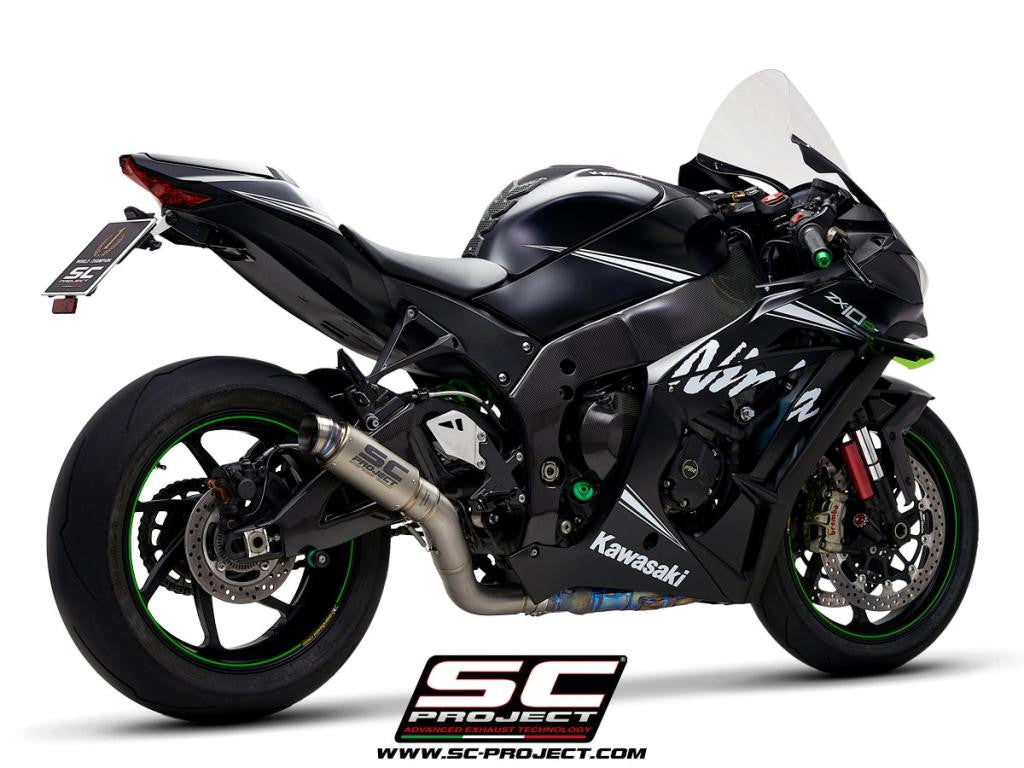 SC-Project Slip-On GP70-R + KAT zamjensko cijev Kawasaki ZX-10 R/RR (16-20) K22A-DET70 